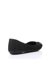 FAN-DJTF-006 Simon Glittery Simple Evening Slip On Flats