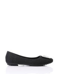 FAN-DJTF-006 Simon Glittery Simple Evening Slip On Flats