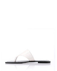 FAN-DJTF-024 Reptile Pattenred Leather Slippers