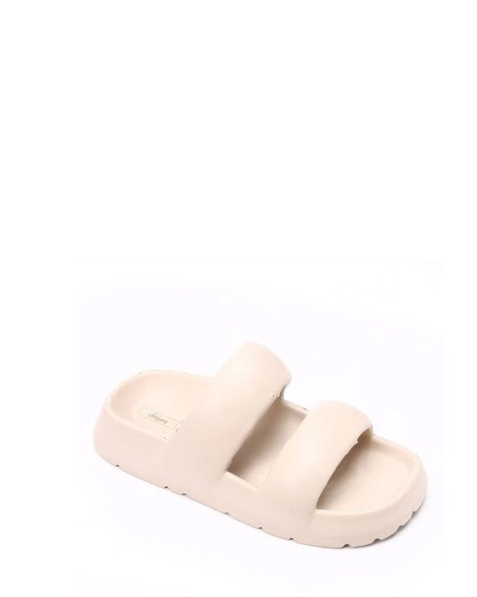 KND-DJTF-006 Double Strap Practical Cloud Slippers