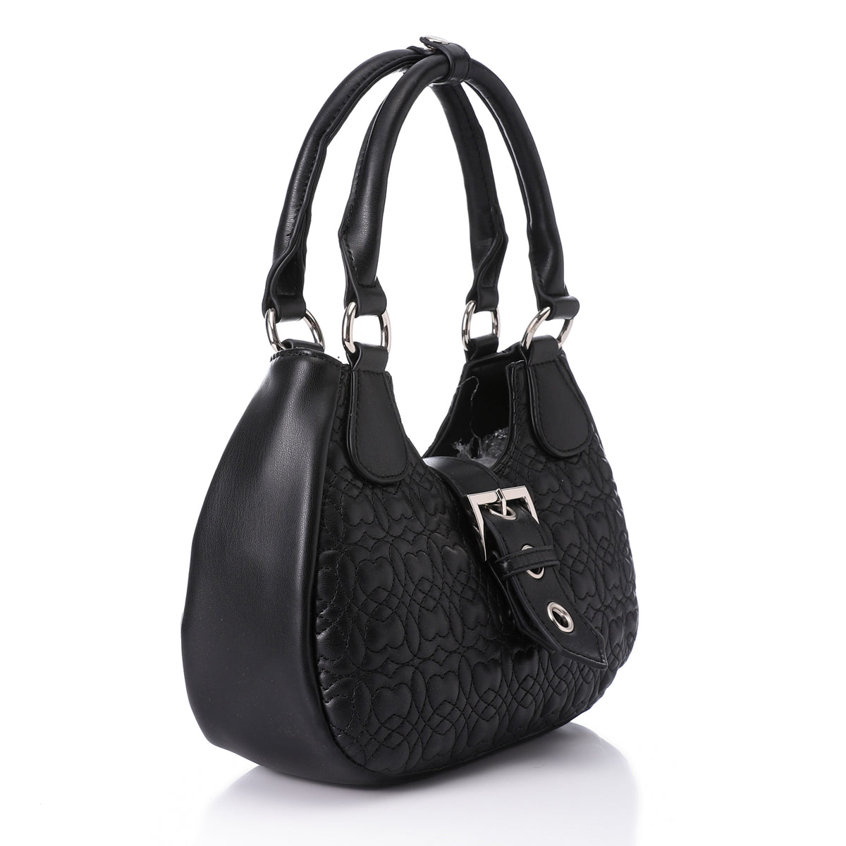 LID-DJTF-012 Double Closure Shoulder Bag