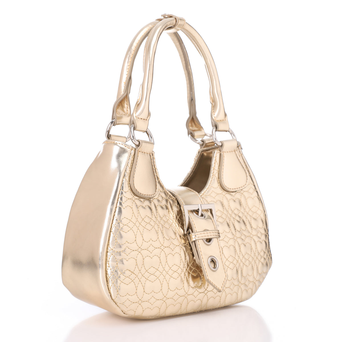 LID-DJTF-012 Double Closure Shoulder Bag