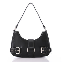 LID-DJTF-027 Decorative Multi-Belted Leather Shoulder Bag