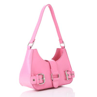 LID-DJTF-027 Decorative Multi-Belted Leather Shoulder Bag