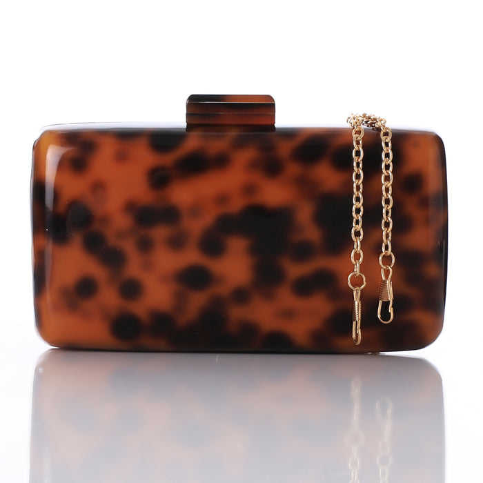 LID-DJTF-035 Marble Patterned Clutch