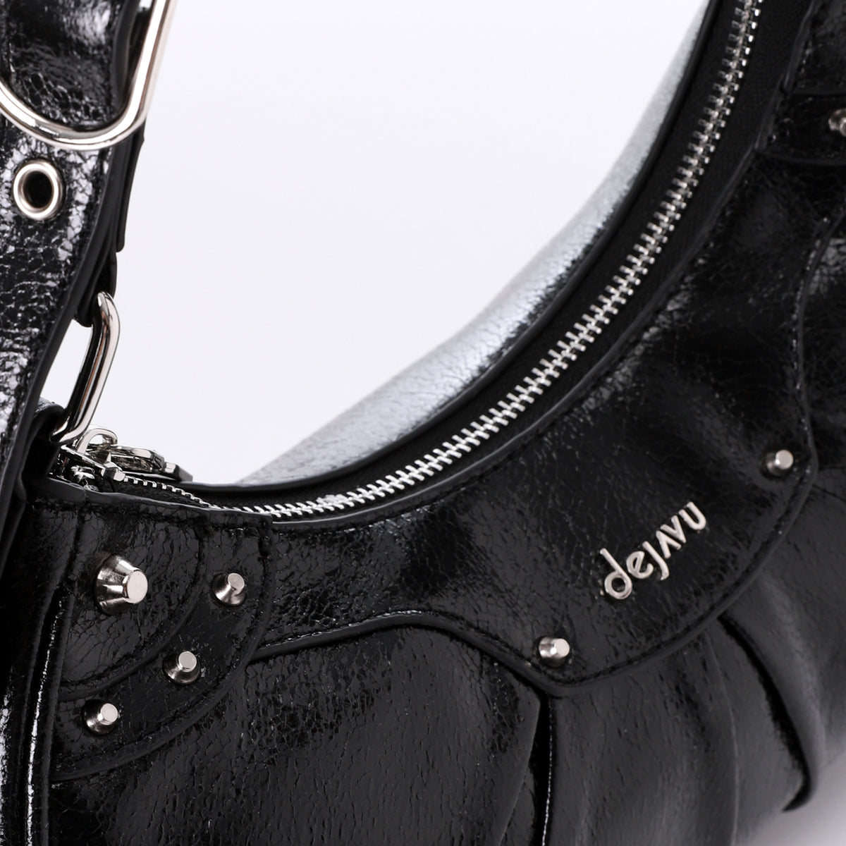 LID-DJTF-057 90's Vibes Leather Shoulder Bag