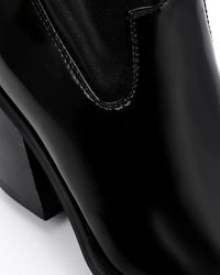 PRD-DVTF-005 RoundToecap Heeled Calf Boot