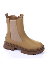 SUN-DVTH-016 Leather Half Boot