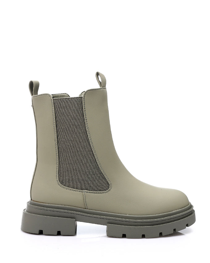 SUN-DVTH-016 Leather Half Boot