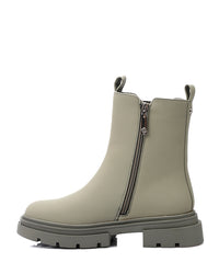 SUN-DVTH-016 Leather Half Boot
