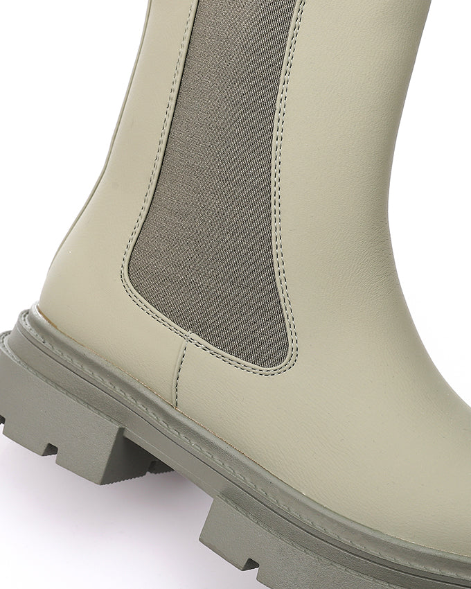 SUN-DVTH-016 Leather Half Boot