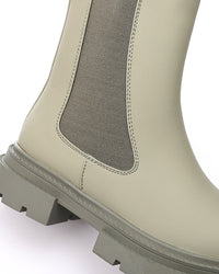 SUN-DVTH-016 Leather Half Boot