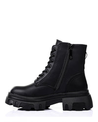 SUN-DVTH-017 Leather Half Boot