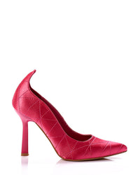 XKK-DJTH-007 Quilted Satin High Heels