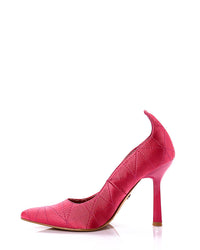 XKK-DJTH-007 Quilted Satin High Heels
