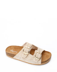 FAN-DJTV-002 Lace Breeze Buckle Slipper