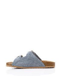 FAN-DJTV-002 Lace Breeze Buckle Slipper