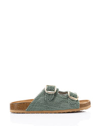 FAN-DJTV-002 Lace Breeze Buckle Slipper