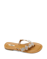 FAN-DJTV-005 Decorated Flowery Slipper