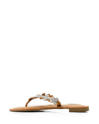 FAN-DJTV-005 Decorated Flowery Slipper