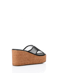FAN-DJTV-008 Midnight Breeze Wedge Slipper