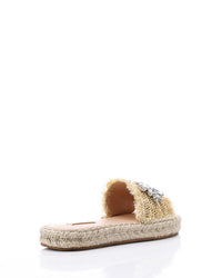 FAN-DJTV-014 Crystal Fringe Espadrille