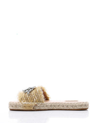 FAN-DJTV-014 Crystal Fringe Espadrille