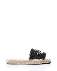 FAN-DJTV-014 Crystal Fringe Espadrille