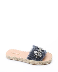 FAN-DJTV-014 Crystal Fringe Espadrille
