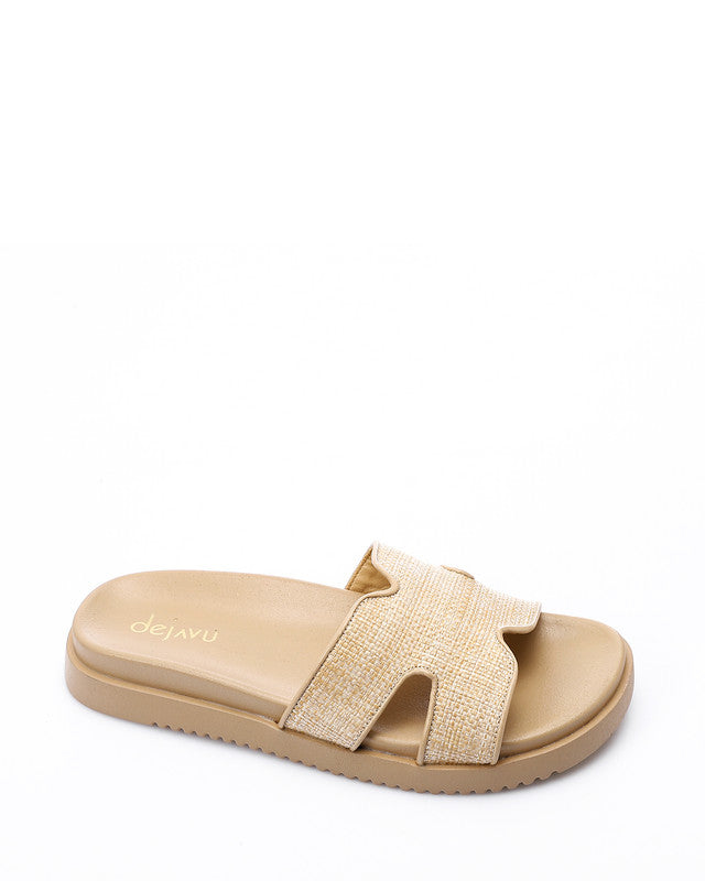 FAN-DJTV-015 Canva Casual Slipper