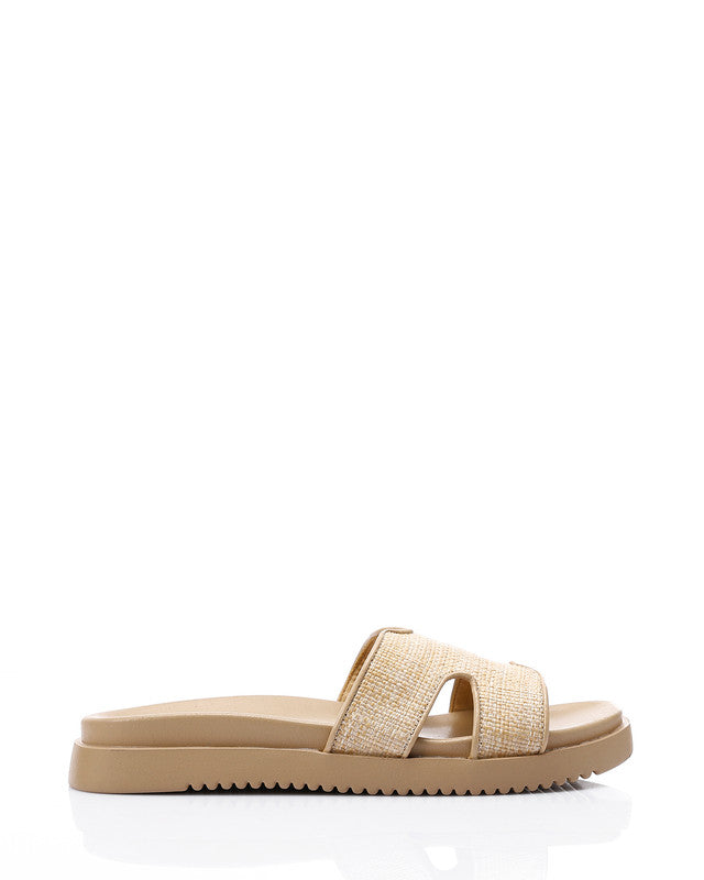 FAN-DJTV-015 Canva Casual Slipper