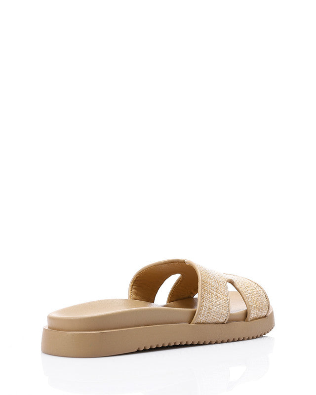 FAN-DJTV-015 Canva Casual Slipper