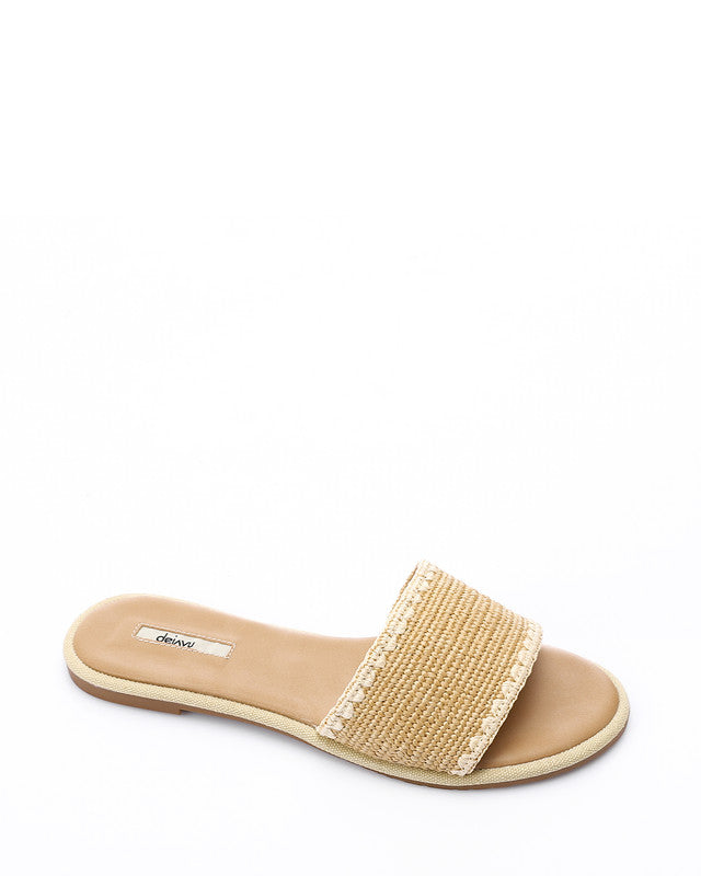 FAN-DJTV-016 Seashell Woven Slipper