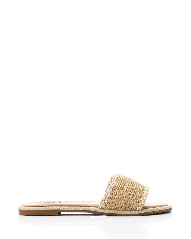 FAN-DJTV-016 Seashell Woven Slipper