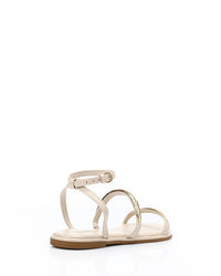 FAN-DJTV-017 Buckle Closure Flat Sandal