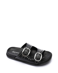 FAN-DJTV-020 Rebal Buckle Slide Slipper