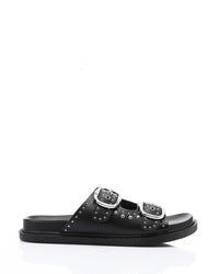 FAN-DJTV-020 Rebal Buckle Slide Slipper