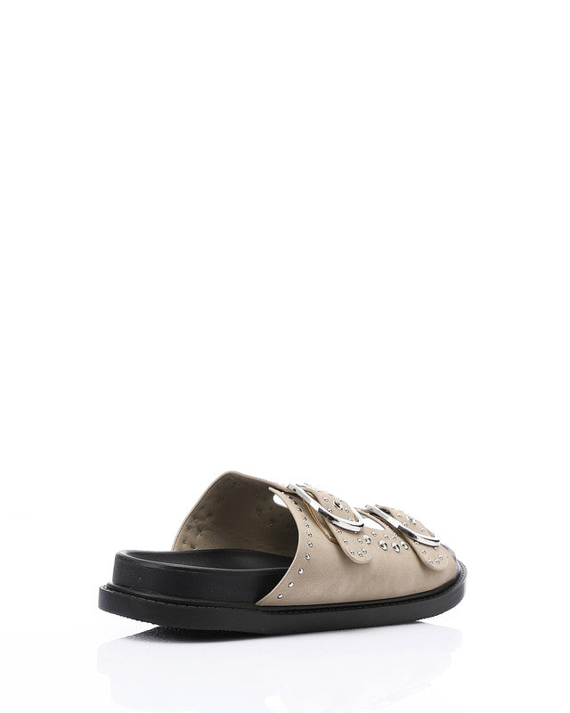 FAN-DJTV-020 Rebal Buckle Slide Slipper
