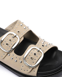 FAN-DJTV-020 Rebal Buckle Slide Slipper