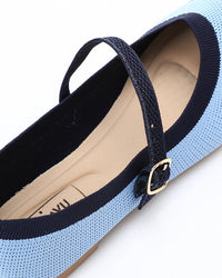 FAN-DJTV-023 Oval Toe Shap Textile Flat Shoes