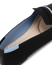 FAN-DJTV-025 Semi Square Toe Shape Flat Shoes