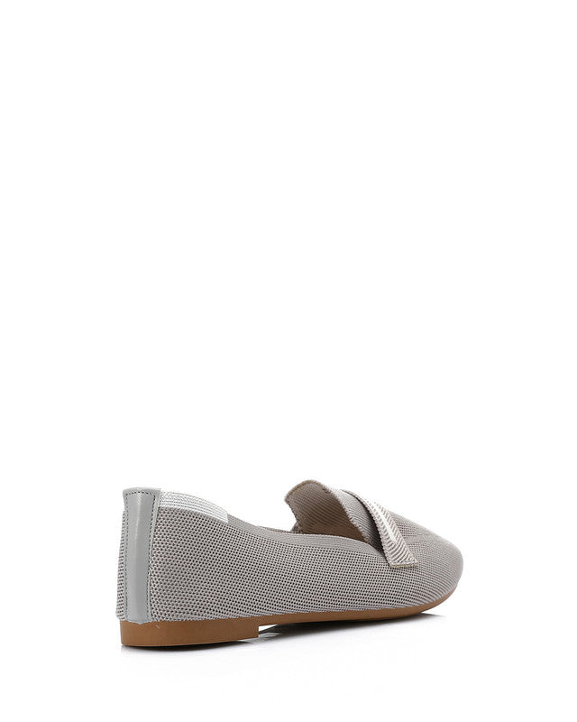 FAN-DJTV-025 Semi Square Toe Shape Flat Shoes