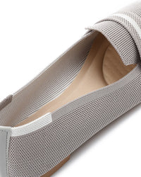 FAN-DJTV-025 Semi Square Toe Shape Flat Shoes