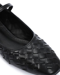 FAN-DVTV-001  Leather Ballets With Buckle