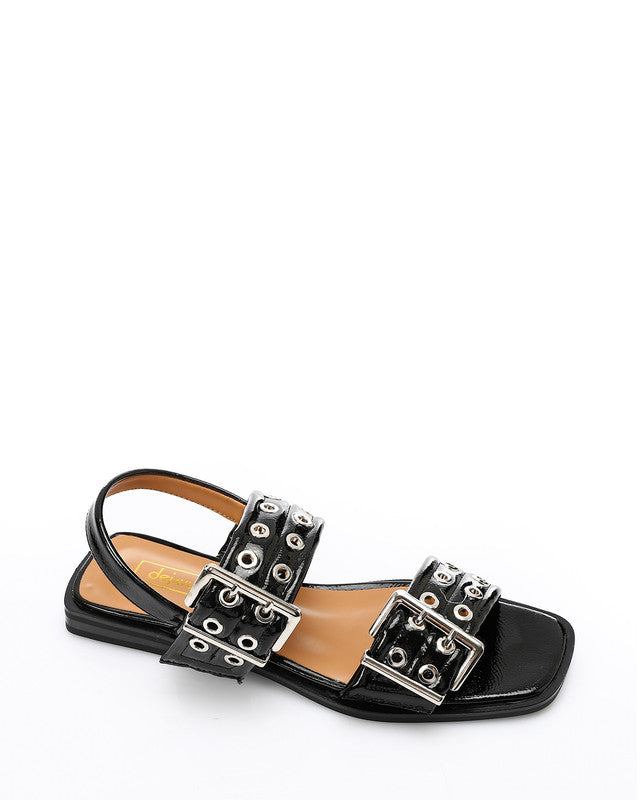 GOR-DJTV-006 Straps Reptile Leather Sandal