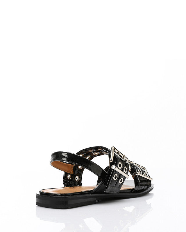 GOR-DJTV-006 Straps Reptile Leather Sandal