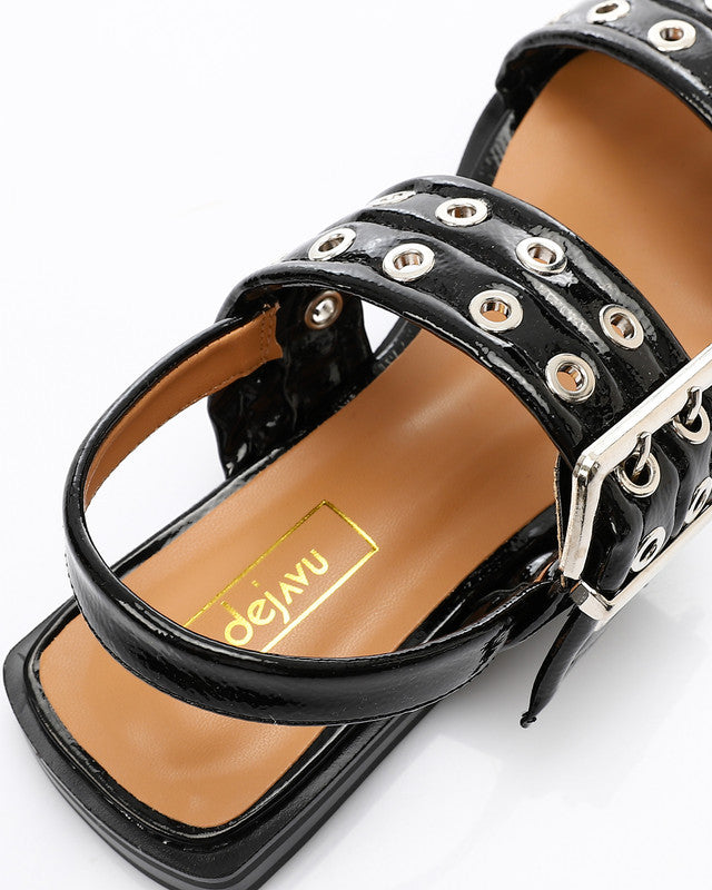 GOR-DJTV-006 Straps Reptile Leather Sandal
