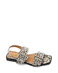 GOR-DJTV-006 Straps Reptile Leather Sandal