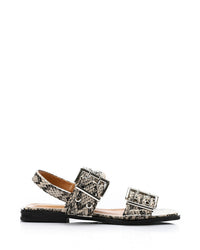 GOR-DJTV-006 Straps Reptile Leather Sandal