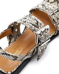GOR-DJTV-006 Straps Reptile Leather Sandal
